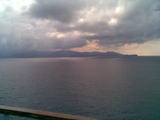 Cap Corse und die Insel im Regen
