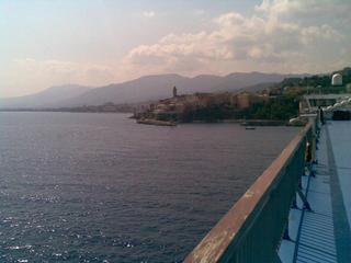 Ankunft in Bastia